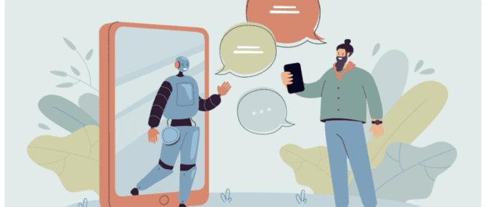 Human and robot having a culturally-sensitive conversation